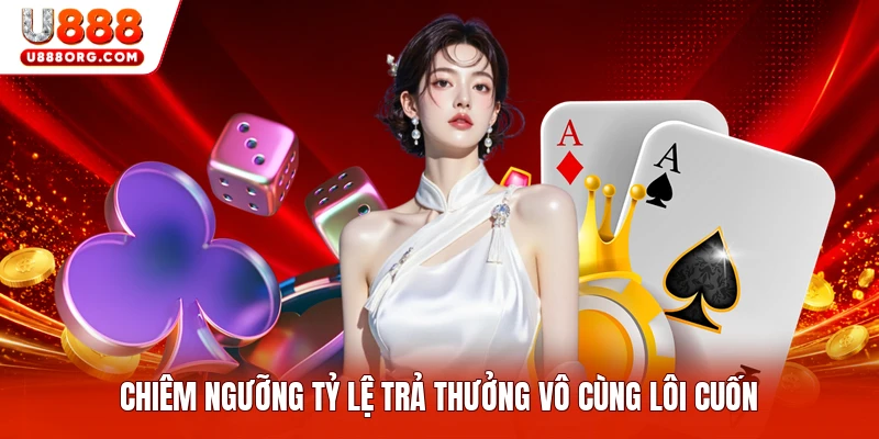 Chiêm ngưỡng tỷ lệ trả thưởng vô cùng lôi cuốn