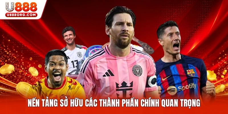 Nền tảng sở hữu các thành phần chính quan trọng