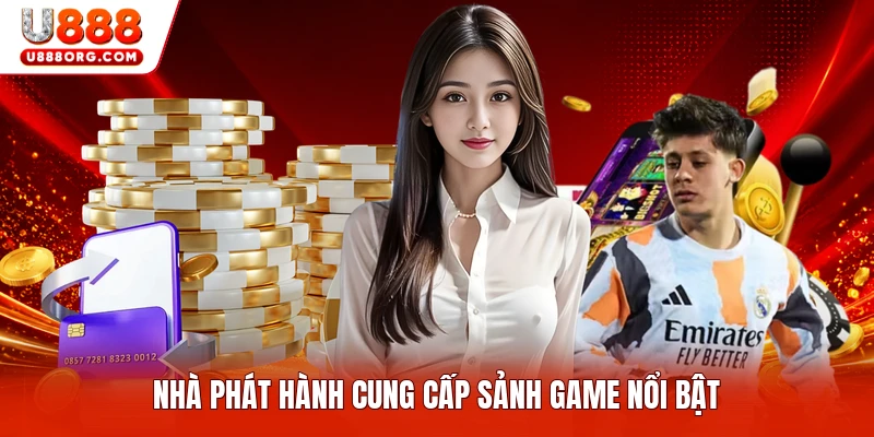Nhà phát hành cung cấp sảnh game nổi bật